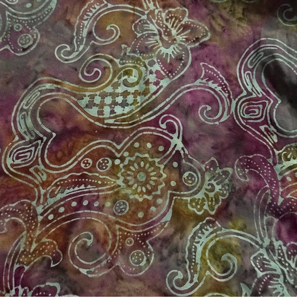 Soft Surroundings Floral Paisley Pull Over Hooded Sweater Size XS Boho Artsy - Picture 2 of 10